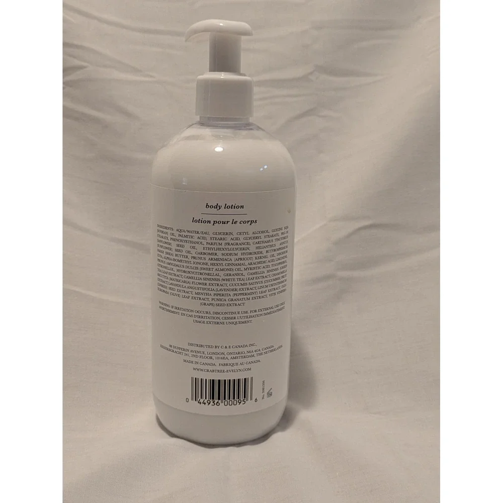 Crabtree & Evelyn IRIS Body Lotion 16.9‎ oz